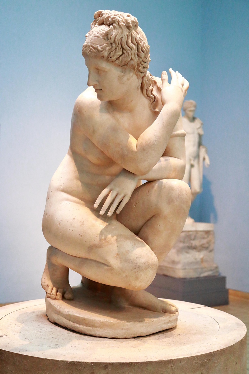 Crouching Venus at the British Museum, London, UK